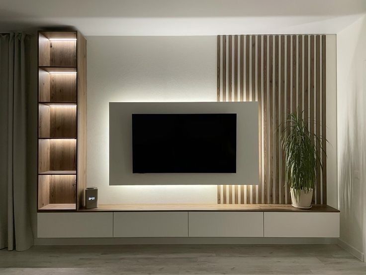Modern TV Wall Panel