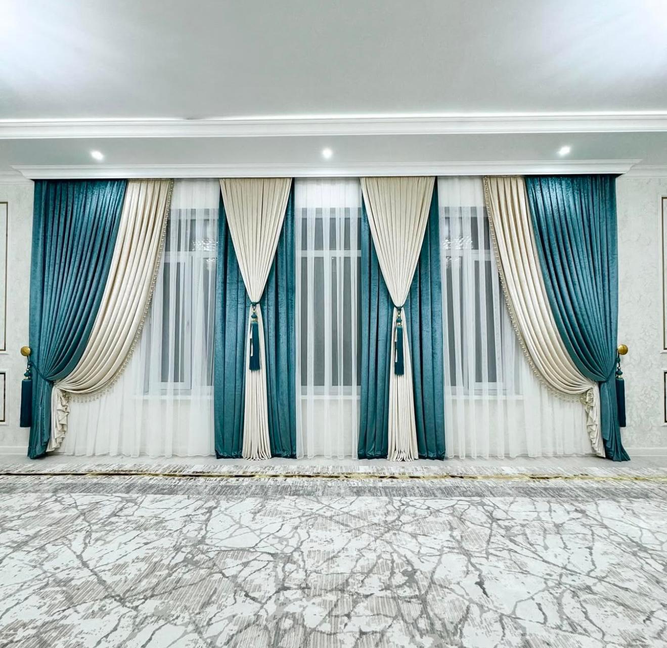 Elegant Window Curtains in VIP Furniture Doha – Custom & Ready-Made Designs