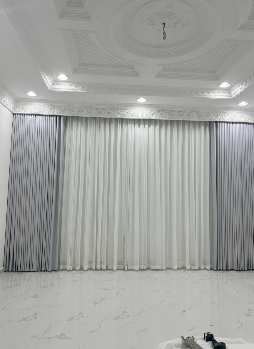 Custom Curtains in VIP furniture Doha | Window Curtain Design & Installation
