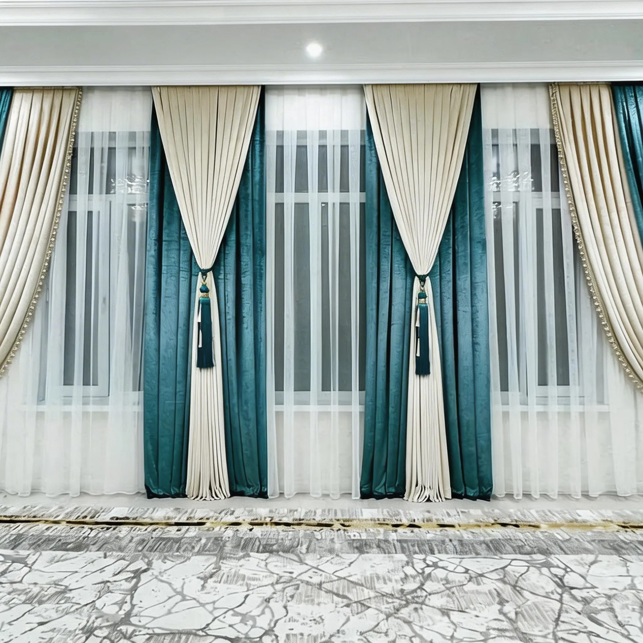 Elegant Window Curtains in VIP Furniture Doha – Custom & Ready-Made Designs